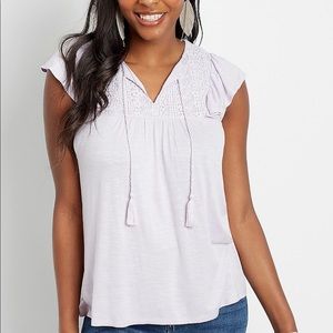 Maurices Lavender Top